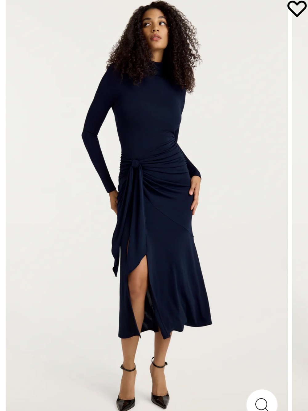 NWT Cinq a Sept size 16 Johnson maxi dress in navy blue